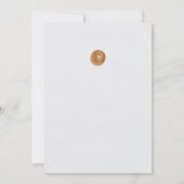 Verjaardagsontbijt: opstaan en schijnen kaart (Achterkant)