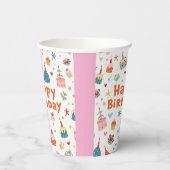 verjaardagspapier beker (Links)