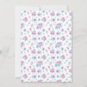 Verjaardagsparade voor kleine pinda's kaart (Achterkant)