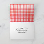 Verjaardagsquilt met naald kaart (Binnen)