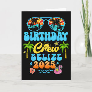 Verjaardagsreis Bemanning Vakantie Cruise Belize 2 Kaart