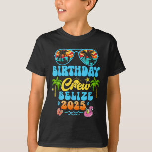Verjaardagsreis Bemanning Vakantie Cruise Belize 2 T-shirt