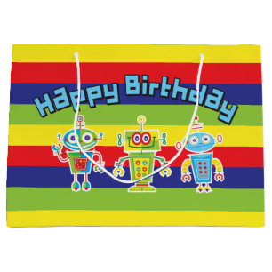 Verjaardagsrobots grote cadeautas