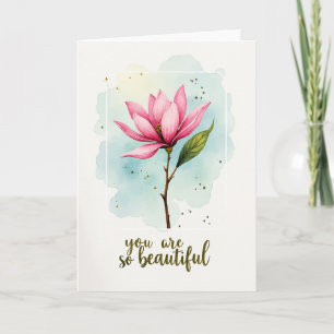 Verjaardagsroos Bloemkaart Kaart