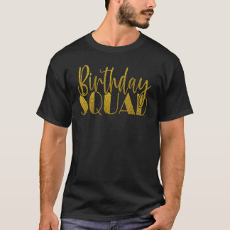 Verjaardagsselectie verjaardagen en B Day Party Sq T-shirt