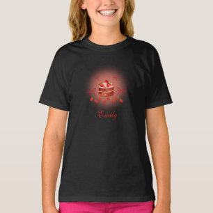 Verjaardagsshirt met aardbei Geschenk T-shirt