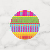 verjaardagstaart confetti (Kleine voorkant)