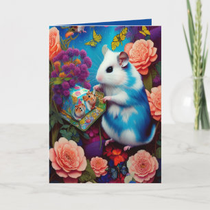 Verjaardagstaart Hamster Zo Schattig Grappig Kaart