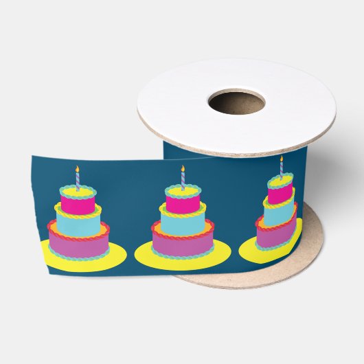 verjaardagstaart lint (Spoel)