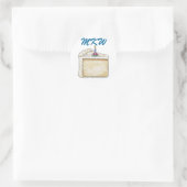Verjaardagstaart Sticker - SRF (Tas)
