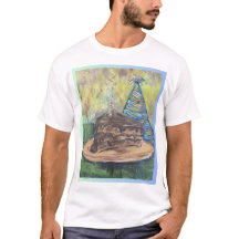 Verjaardagstaart T-shirt