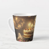 Verjaardagstaart van Fabulous Mice Baker Latte Mok (Linkerhoek)