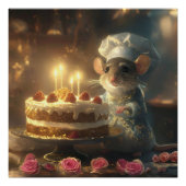 Verjaardagstaart van Fabulous Mice Baker Perfect Poster (Voorkant)