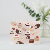 Verjaardagstaartparade Briefkaart (Staand voorkant)