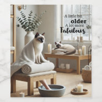 Verjaardagsthema van Spa Cat