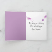 Verjaardagstuin ontbijt met muffins kaart (Binnen)