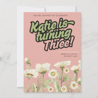 Verjaardagsuitnodiging Kaart