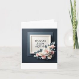 VERJAARDAGSUITNODIGING KAART