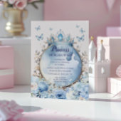 Verjaardagsuitnodiging Little Princess Kind Kaart