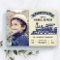 Verjaardagsuitnodiging voor kinderen met vintage r