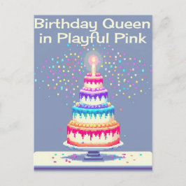 VERJAARDAGSUITNODIGINGSKAART UITNODIGING BRIEFKAART