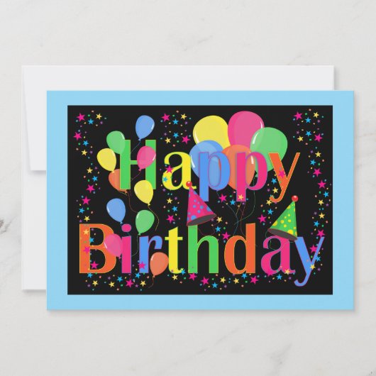 Verjaardagsviering. Het is feest! (Voorkant)