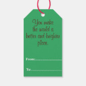 Verjaardagswensen Cadeaulabel (Achterkant)
