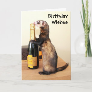 Verjaardagswensen Ferrety Kaart