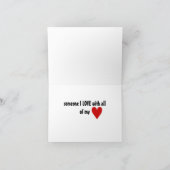 VERJAARDAGSWENSEN MET ZWAAN KAART (Binnen)