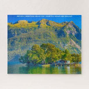 Verjaardagswensen Opa - Doubtful Sound - NZ Legpuzzel