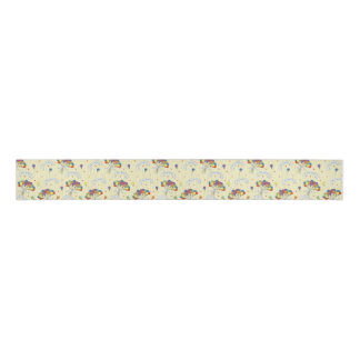 Verjaardagswensen - Pastelgeel Grosgrain Lint