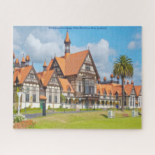 Verjaardagswensen uit Rotorua Nieuw-Zeeland Legpuzzel