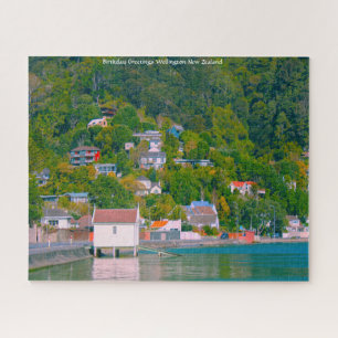 Verjaardagswensen Wellington Nieuw-Zeeland Legpuzzel