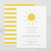 verjaardagszonneschijn van het Kind Rainbow Rays Kaart (Voorkant / Achterkant)