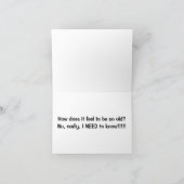 ***VERJAARDAGWENSEN VAN EEN Heks????** Kaart (Binnen)