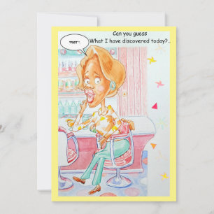 Verjaarkaart voor een vriend.  bedankkaart