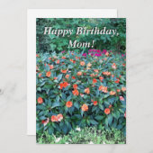 Verjaarkaart voor mam! (Voorkant / Achterkant)
