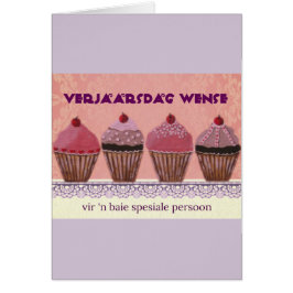 Verjaars dagwense vir n spesiale persoon