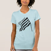 Verkantelde Colorguard Flag T-shirt (Voorkant)