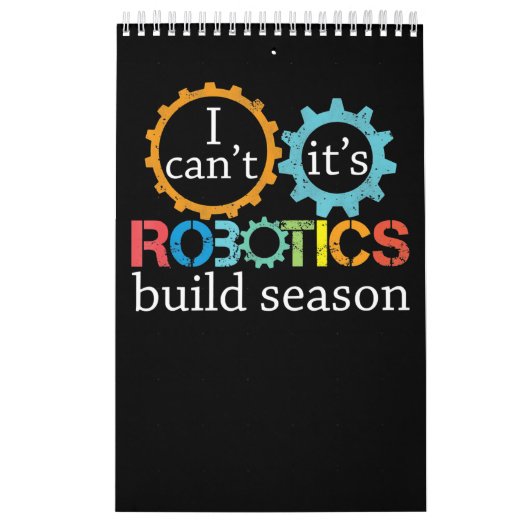Verkanting van de roboticabrond van Robotics Build Kalender (Hoes)