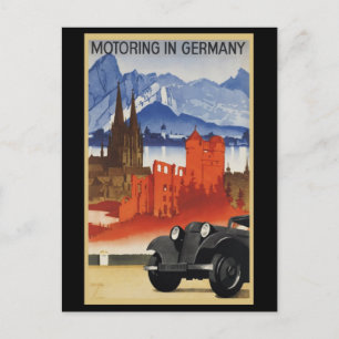 Verkeer in Duitsland Briefkaart