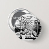 Verkeer Ronde Button 5,7 Cm (Voorkant /achterkant)