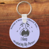Verkeerd blijven mijn persoon LT Sleutelhanger (Voorkant)