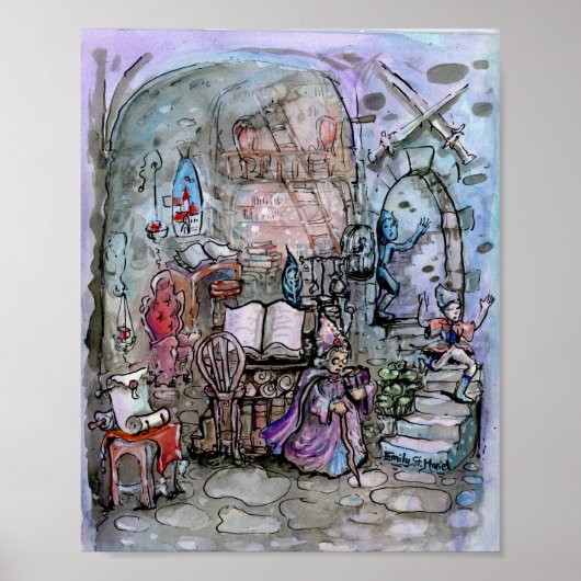 Verkeerde curse - Afdrukken Poster (Voorkant)