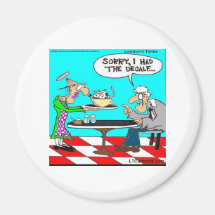 Verkeerde koffie Funny Koe Cartoon Gifts & T - shi Magneet