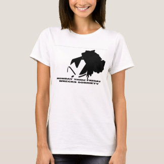 Verkeerde sobrij t-shirt