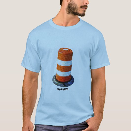 Verkeersbalk T-shirt (Voorkant)
