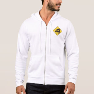 Verkeersbord Steile Hellingswaarschuwing Vervoer W Hoodie