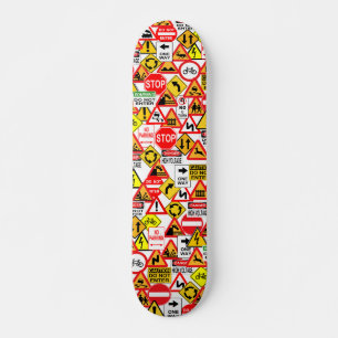 Verkeersborden skateboard
