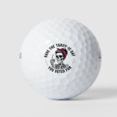 Verkeersdag waarop je op Trump hebt gestemd Golfballen (Voorkant)